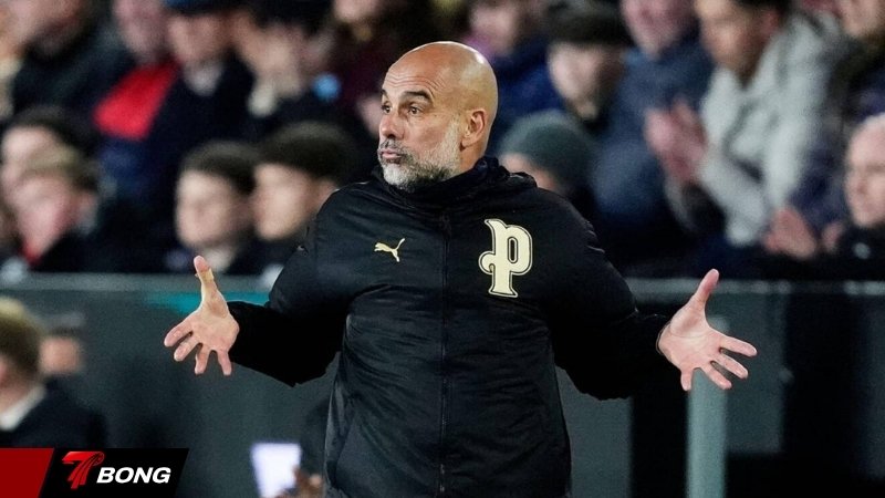 Pep Guardiola không thể giấu sự thất vọng